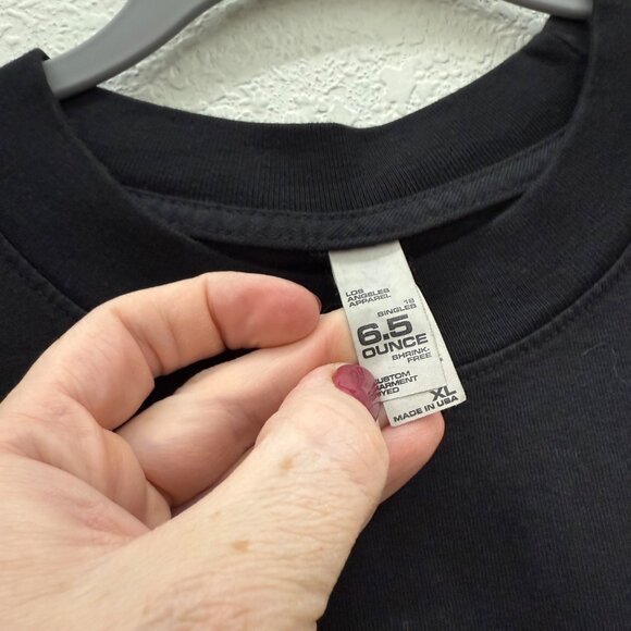 eBay 30th Anniversary Black Cotton Short Sleeve Graphic Tee Shirt Adult size XL - Picture 2 of 6